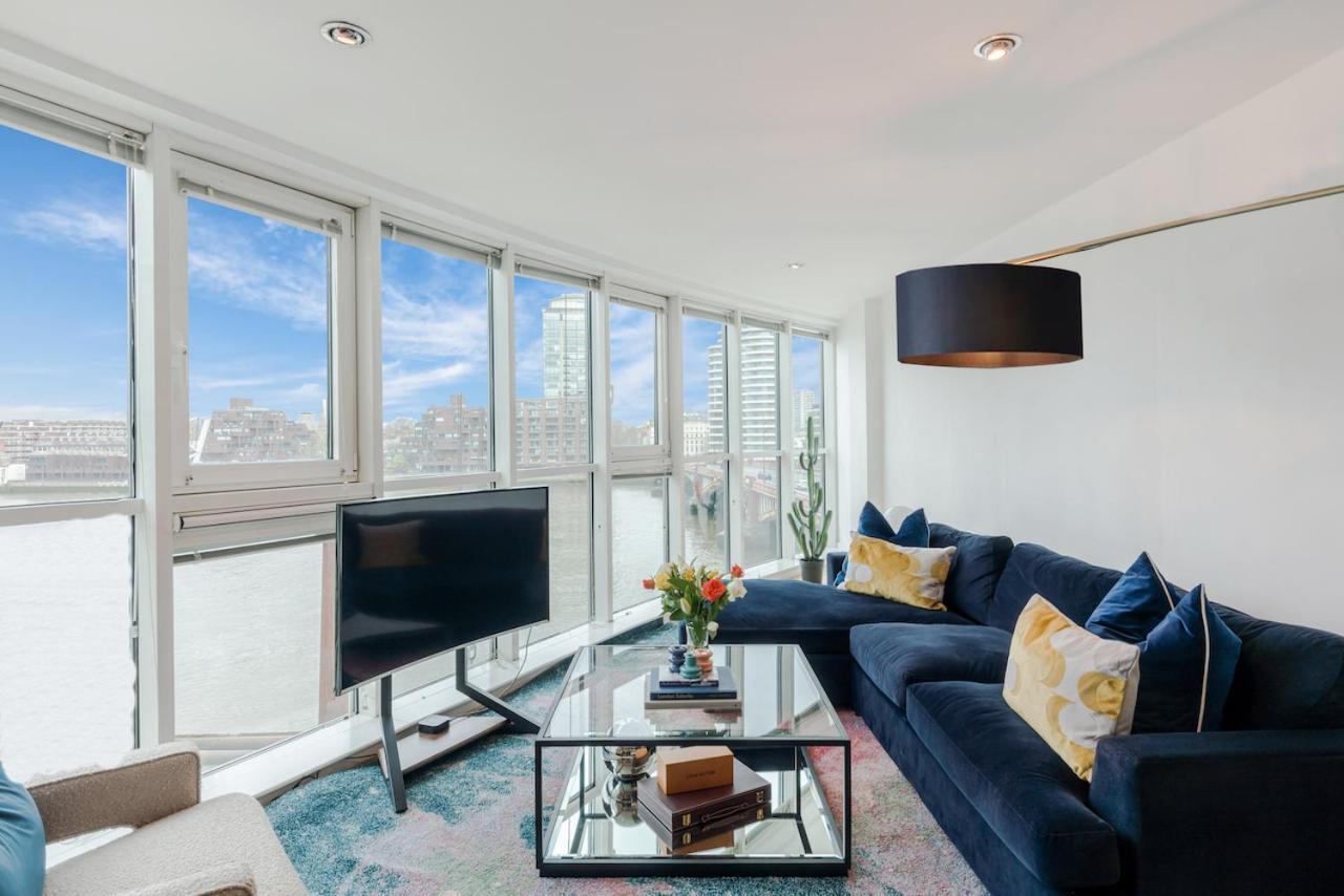 Best Thames View In Town! Large Luxxe Nomad Design Family Home London Exterior photo